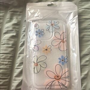Apple Floral Phone Case - Multicolor